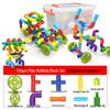 Interlocking Water Pipe Building Blocks: Early Education Puzzle Toys for Kids