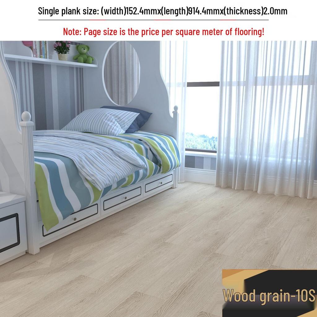 Самоклеящаяся водонепроницаемая виниловая наклейка для пола под камень: Толстое, износостойкое ПВХ-покрытие для спален