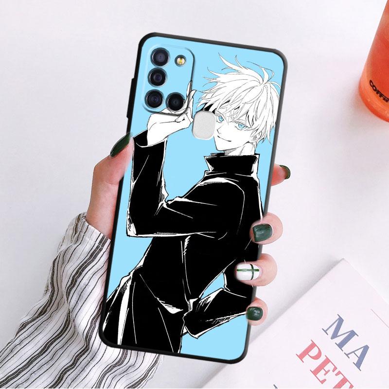 Лучшие чехлы Dark Jujutsu Kaisen Jjk для Samsung Galaxy M12 M22 M32 5g M31 M30s M23 M51 M52 M33 M13 M31, силиконовый чехол