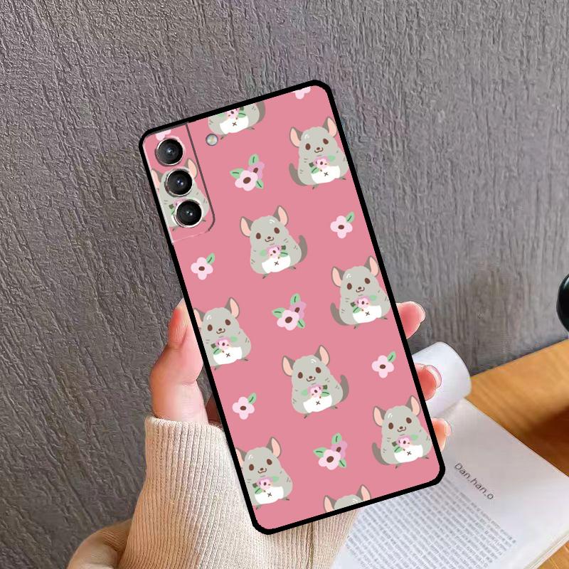 Милый Мультяшный Шиншилловый Чехол Для Телефона Samsung Galaxy S24 S26 Ultra S20 S21 S22 S23 S25 Plus S10 S24 S25 FE