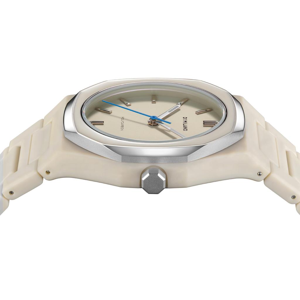 Authorized Dealer D1 Milano Unisex Watch Polycarbonate Gray Mesh PCBU16 37mm [D1 MILANO] Men's