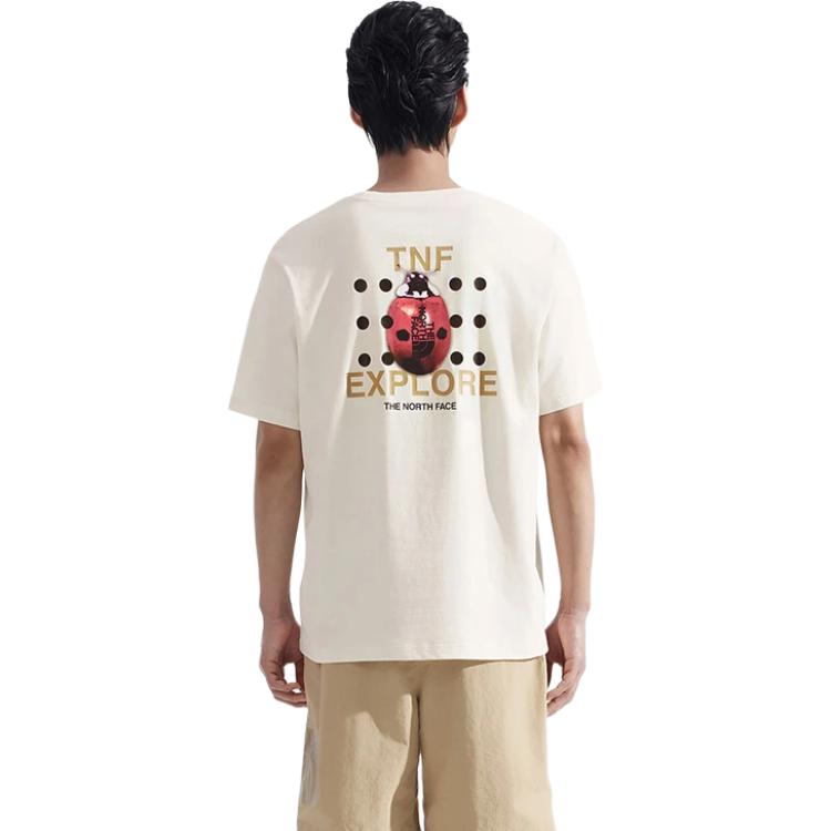 THE NORTH FACE Urban Exploration SS25 T Shirt Unisex Dune White NF0A8DBZ-QLI