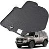 Коврик для пола Land Cruiser 250 Series с высоким бортиком, резиновый коврик, водонепроницаемый резиновый коврик для 5-местного Land Cruiser, изготовлен в Японии, матово-черный, для автомобилей после мая