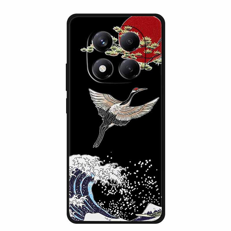 3D Цветочный тисненый чехол для Redmi Note 15 5G (Китай) Чехол Мягкий Силиконовый Чехол Для Телефона Для Note 15 5G Для Китая Чехлы Оболочка Coque