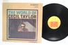 Виниловая пластинка CECIL TAYLOR World Of Cecil Taylor GJS9006 Candid 1986 Италия Джаз Б/у