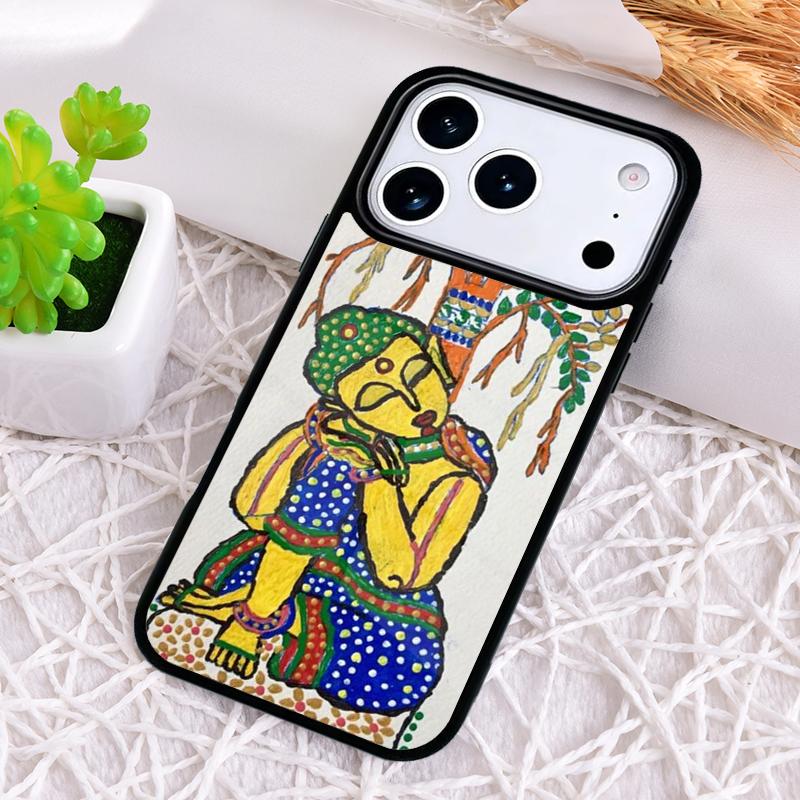 Мягкий чехол для телефона Лорд Будда для iPhone 17 Air 16 15 11 12 14 13 Pro Max Ударопрочный чехол