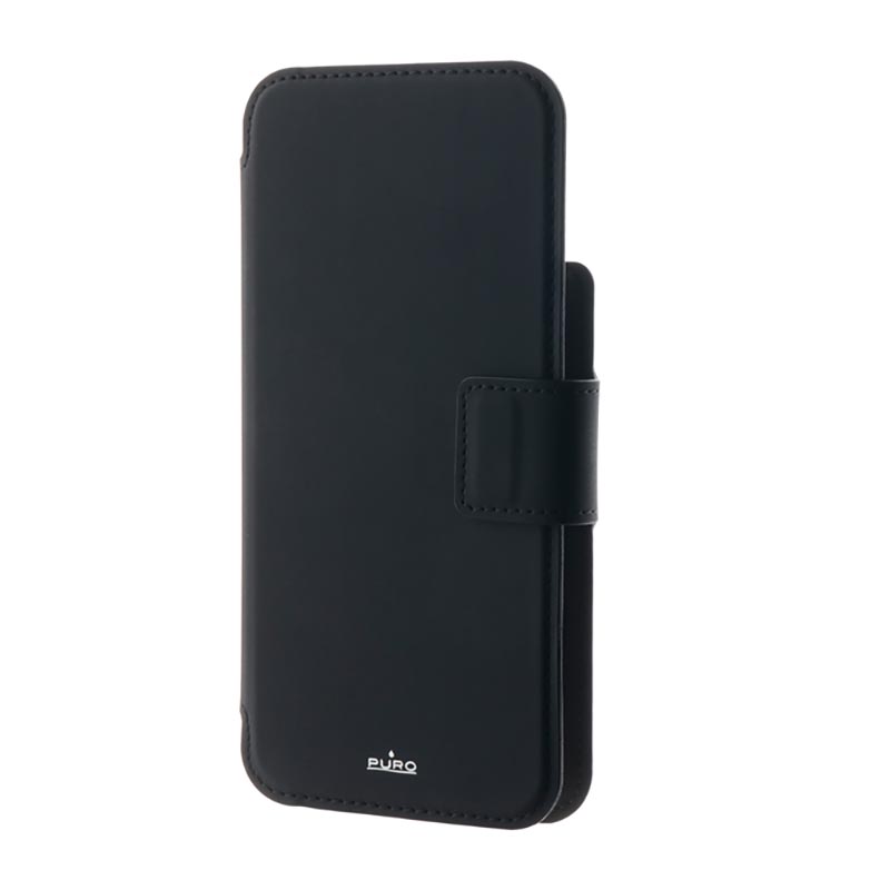 Чехол Puro Folio Magsafe - Чехол для iPhone 15 Plus / 14 Plus / 12 Pro Max (Черный)