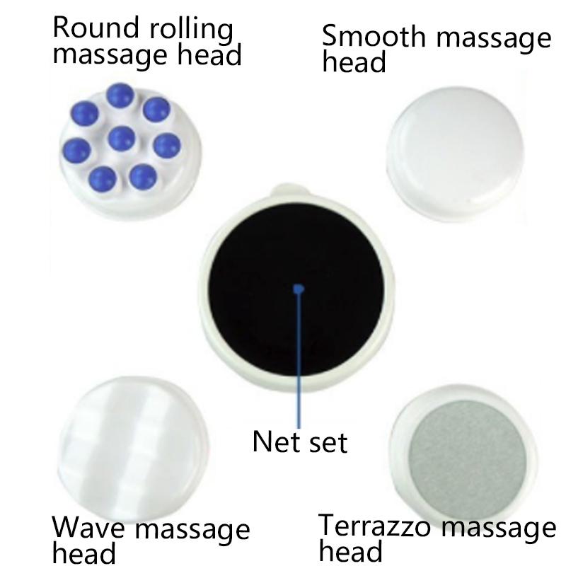 Вилка европейского стандарта 5 в 1, полный расслабляющий массажер для тела, 3D электрический массажер для всего тела для похудения, роликовый