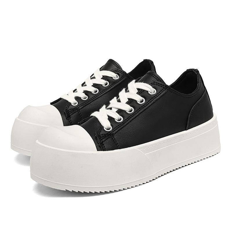 2025 новые весенние и летние спортивные туфли на толстой подошве, мужские нишевые парусиновые туфли, универсальная повседневная женская обувь, мужская обувь