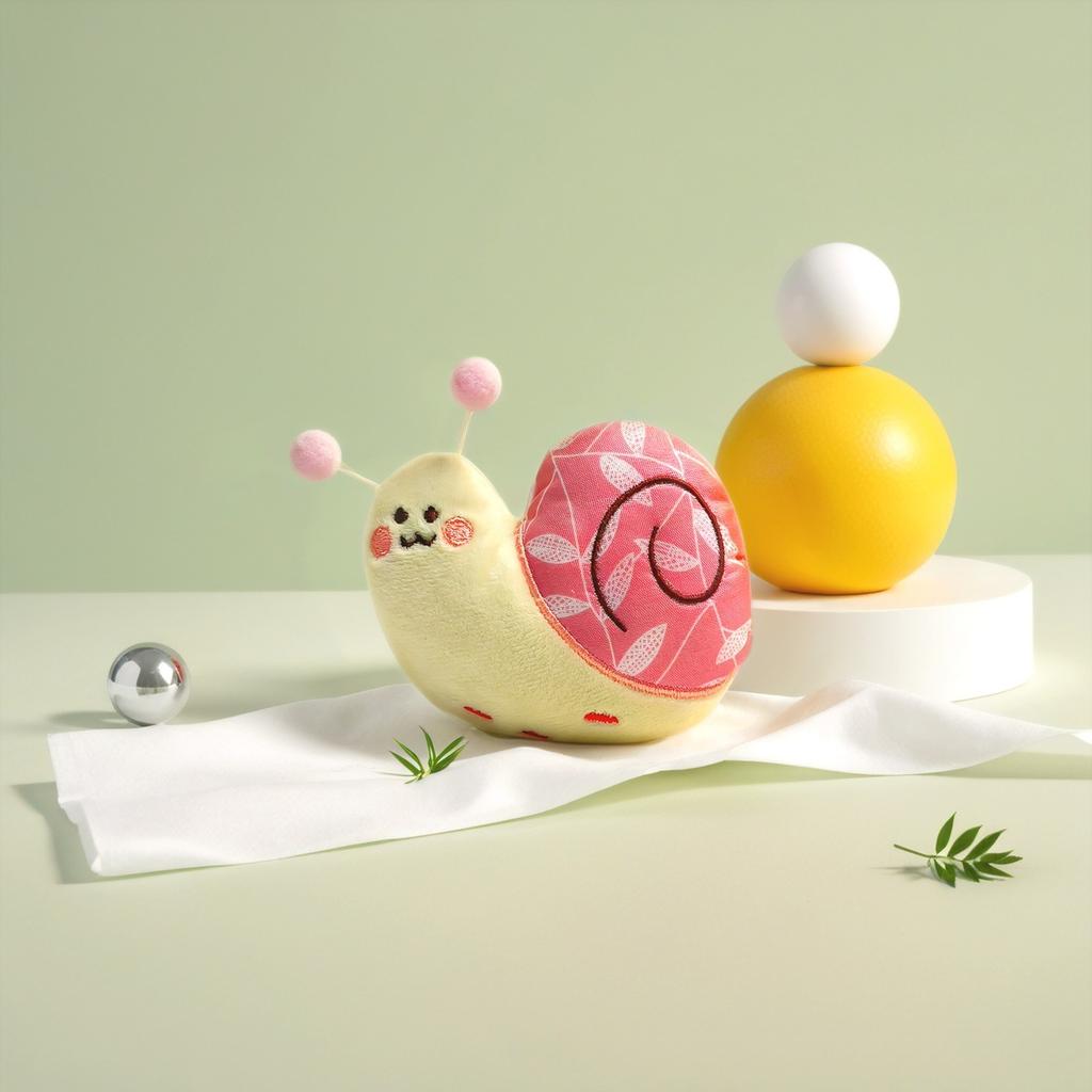 Креативная жевательная игрушка для питомцев для чистки зубов, интерактивная пищалка в форме улитки для кошек и собак, забавные принадлежности для игры с укусами