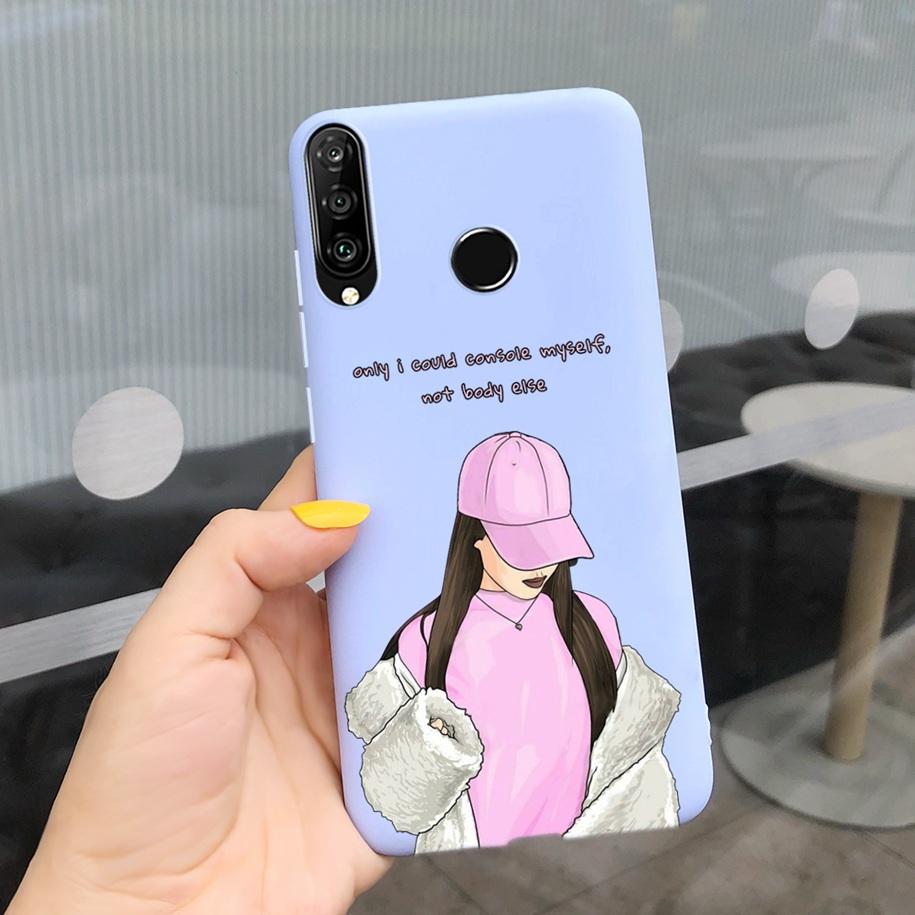 Honor 20S Case For Honor 20 Lite MAR-LX1H Phone Cover 6.15" Cartoon Painted Shockproof Bumper For Honor20S 20Lite Russian Fundas