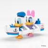 Aoshima Bunka Kyozai Rakupla Tocotoko No. DP-09 Disney Character Donald & Daisy Pre-Colored Plastic Model