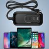 Многопортовое зарядное устройство USB, удлинитель Plug Play, компактный размер, широкая совместимая розетка для зарядной станции для телефона