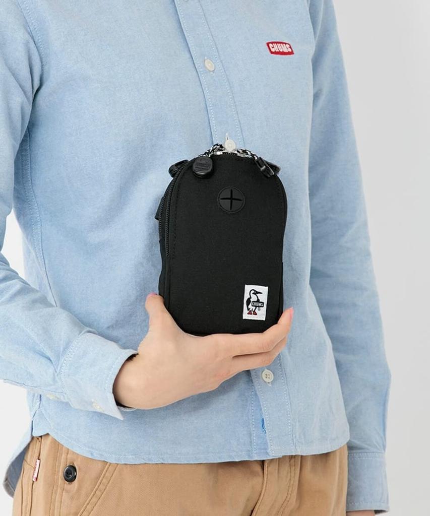 Recycle Portable Music Pouch Black [Chums] Men's CH60-3562