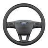 Кожаная оплетка руля для Ford Focus, EcoSport, Taurus, Edge, Escort, Kuga, Mondeo