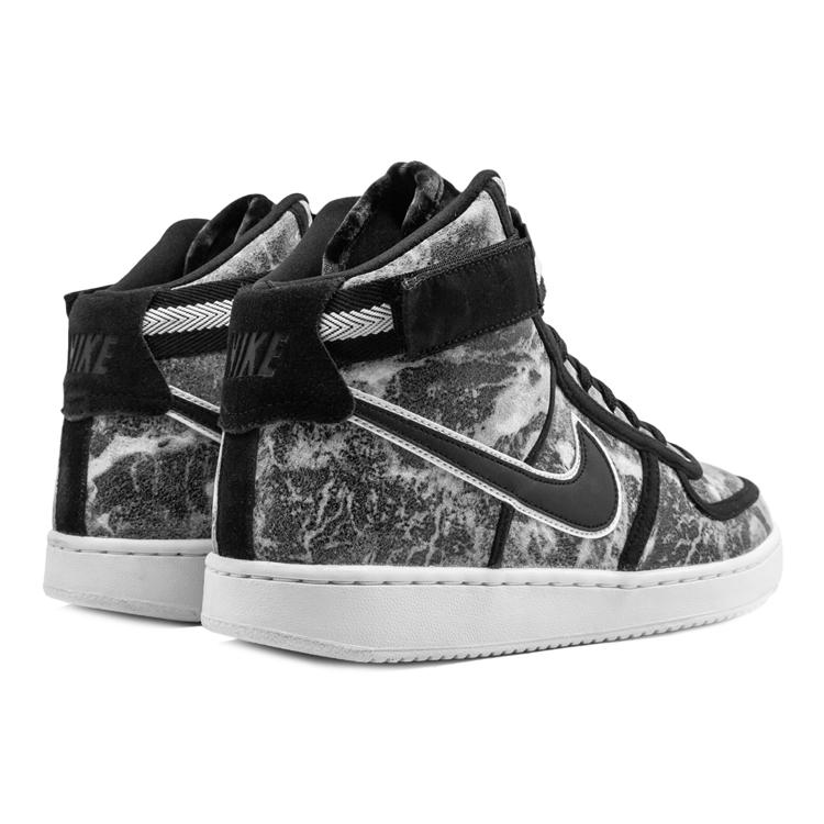Nike Кеды Vandal High LX Mid top для скейтбординга, детские, черные с белым, AQ1269-001