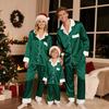 Семейный рождественский комплект пижам, 2 предмета, одежда для сна, наряд, костюмы на рождественскую тематику, удобная домашняя одежда для взрослых и детей