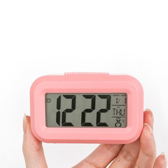 Digital Travel Alarm Clock Easy To Read Snooze Function 12/24-Hour Display Simple Operation Battery Operated Table Clock