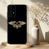 Чехол для телефона H-Hells A-Angels Motorcycle 81 для Samsung S 25,24,23,22,30,21,10,9,Ultra,Plus,Lite,FE,4,5G Черный Мягкий Чехол