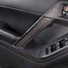 For Subaru Forester 2013 2014 2015 2016 2017 18 Soft Carbon Fiber Car Front Row Inner Handle Cover Trim Sticker Car