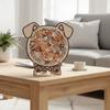 Dog Cat Wooden Puzzle Brain Burning Unique Irregular Puzzle Kids Toy Cat-shaped Jigsaw  For Adults