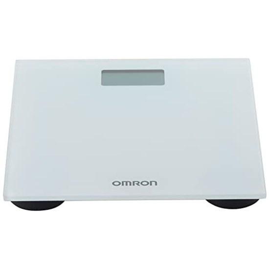 Omron Body Scale White HN-300T2-JTW Smartphone Link Data Automatic Transfer Recognition Starts Measuring Just Stepping On Simple Stylish Design