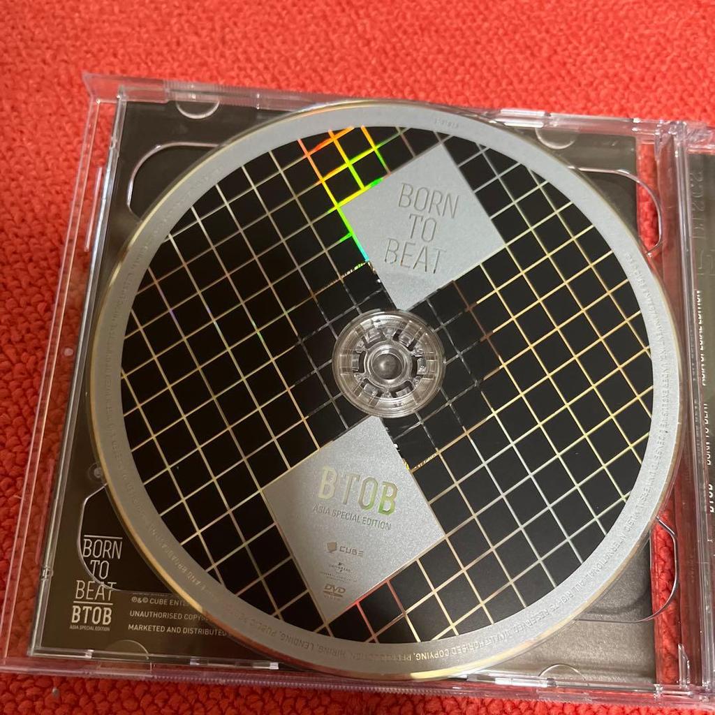 [USED] BTOB BORN TO BEAT CD+DVD