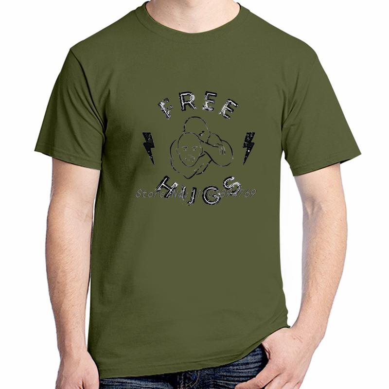 Free Hugs Fighter Choke Graphics Unique Tshirt Jiu Jitsu Leisure T Shirt Hot Sale Tshirt For Unisex Unisex Summer Cotton Tshirt