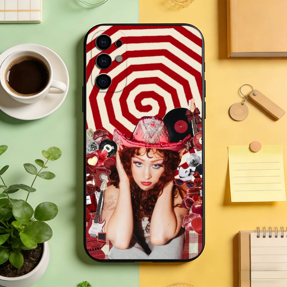 Vintage Pop Star Phone Case For Samsung S25,S24,S21,S22,S23,S30,Ultra,S20,Plus,Fe,Soft Silicone Black Cover