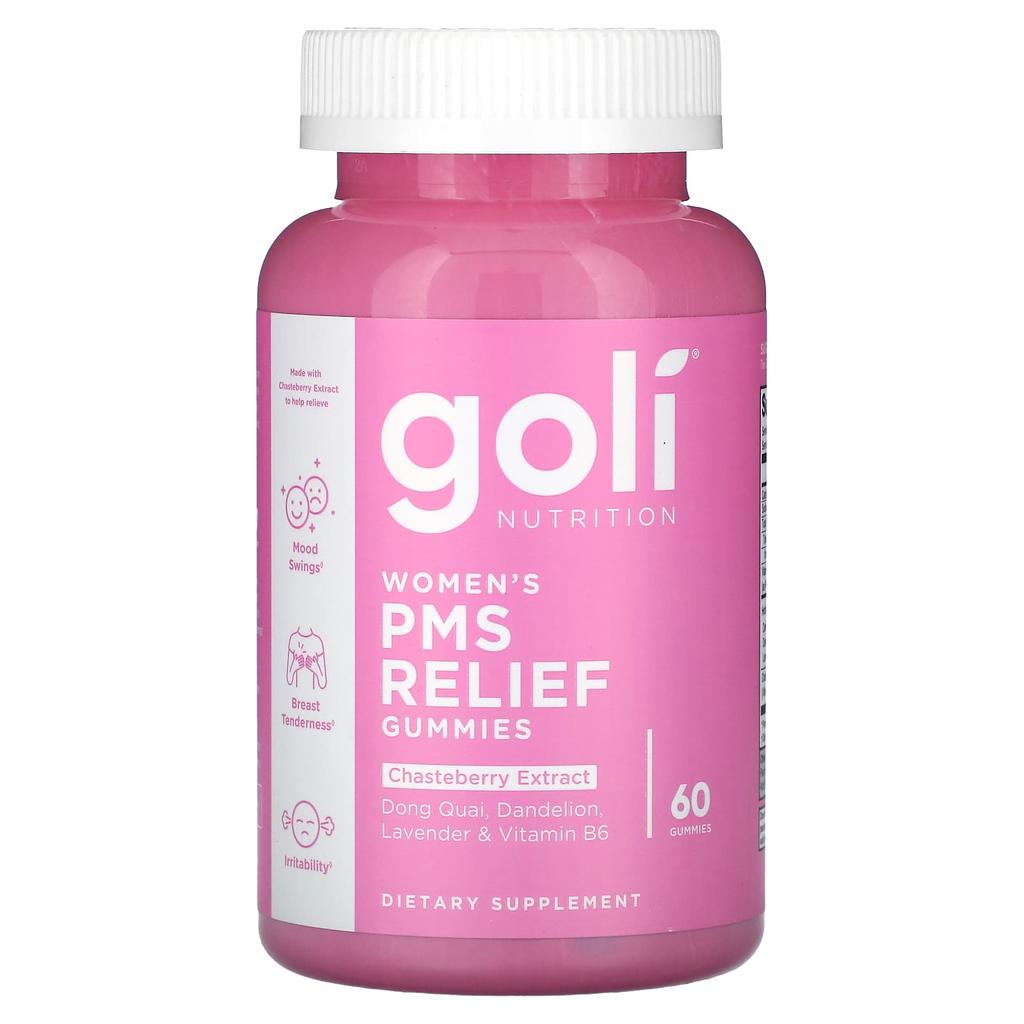 Goli Nutrition, Средство от ПМС для женщин, 60 жевательных конфет