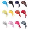 Cycling Bandana Skull Cap Beanie Lightweight Adjustable Cotton Biker Hat Hood Headband Headscarf Outdoor Sports Head Wraps
