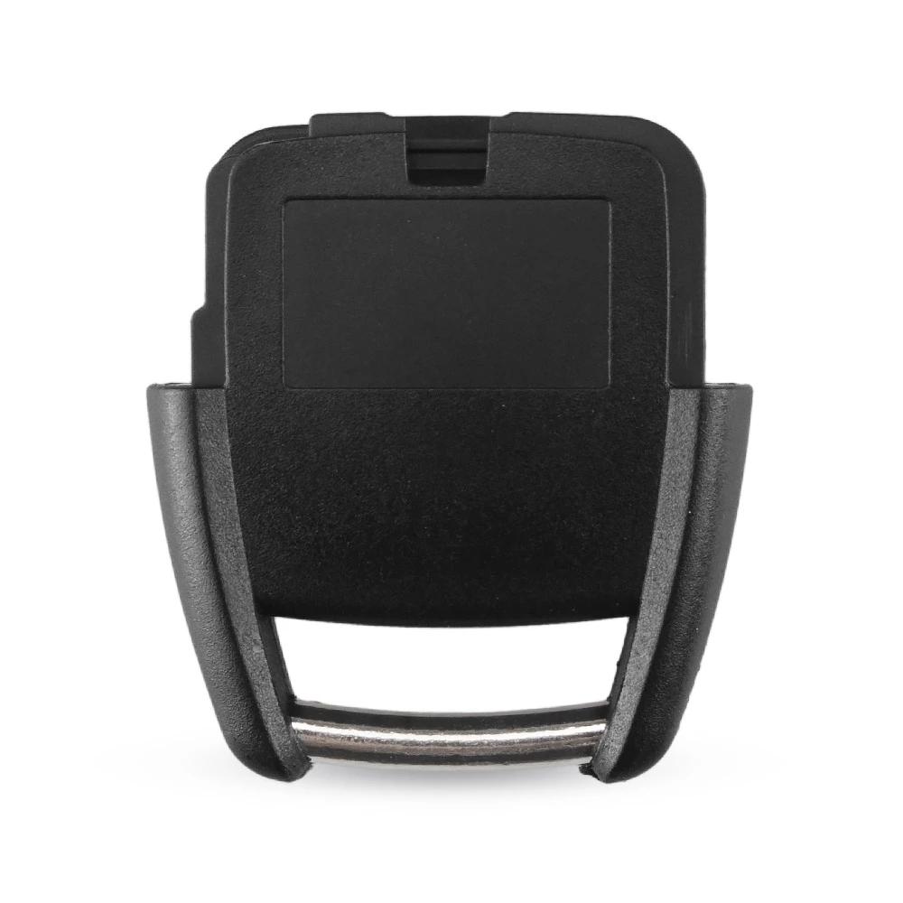 Корпус ключа от машины с 3 кнопками для Vauxhall Opel Astra Zafira Omega Vectra без чипа, неразрезанное лезвие, чехол для брелока ключа от машины
