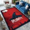 [1pc Halloween Witch Hat Office Chair Carpet] Digital Printed Area Rug for Home & Game Room Use, Soft Indoor Sofa Chair Mat