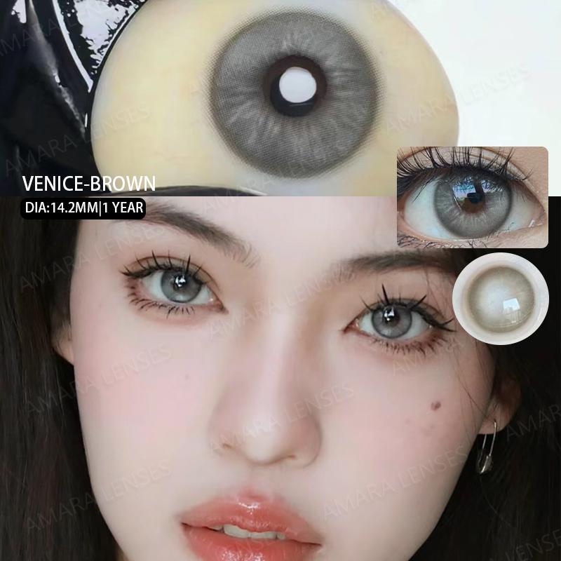 Eyeshare 2 шт./пара цветных контактных линз для глаз, цветные линзы для глаз, НОРВЕГИЯ, контактные линзы, красивая косметика для учеников, ежегодно