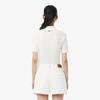 Lacoste Женская ажурная рубашка-поло с лентой и принтом под крокодила DF5296-56G70V