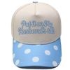 Put it on my Husband's tab Truck driver hat Embroidery color matching baseball cap Casual woman