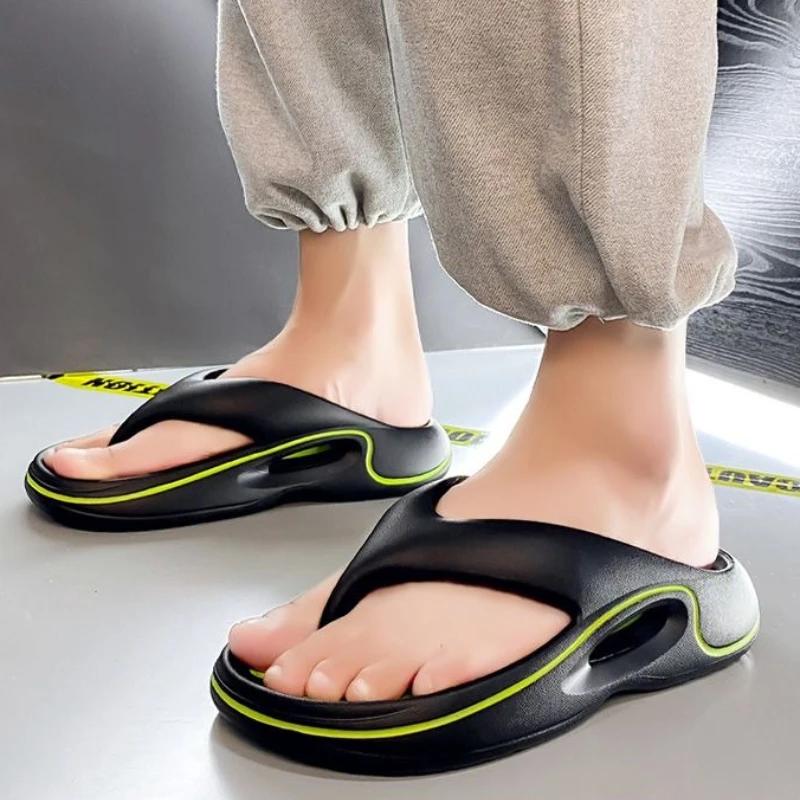 Шлепанцы Eva Soft Нескользящие Шиацу Низкая Цена Дешевая Обувь Ликвидация Удобная Мужская Обувь Дизайнерская Роскошная Забавная Мужская Тапочка