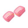 D5BD Hanging Dog Water Feeder Spillproof Plastic Water Bowl For Crate Cage Use 2pcs