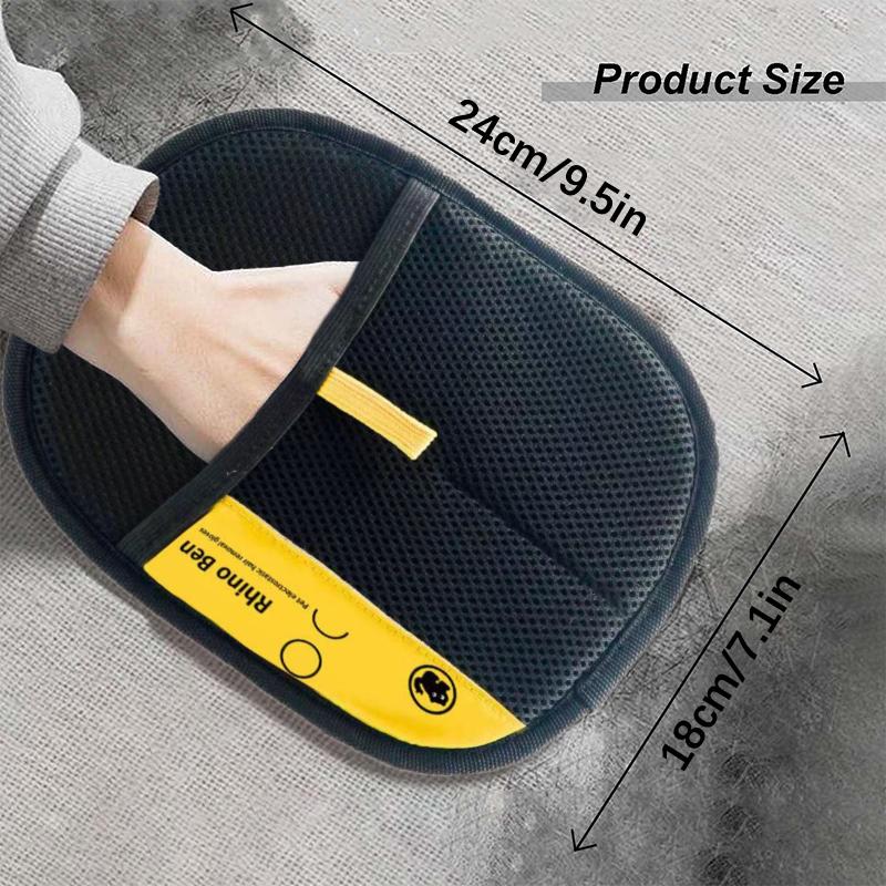 2026 New Pet Hair Removal Glove For Cats & Dogs Pet Hair Remover Electrostatic Gloves,