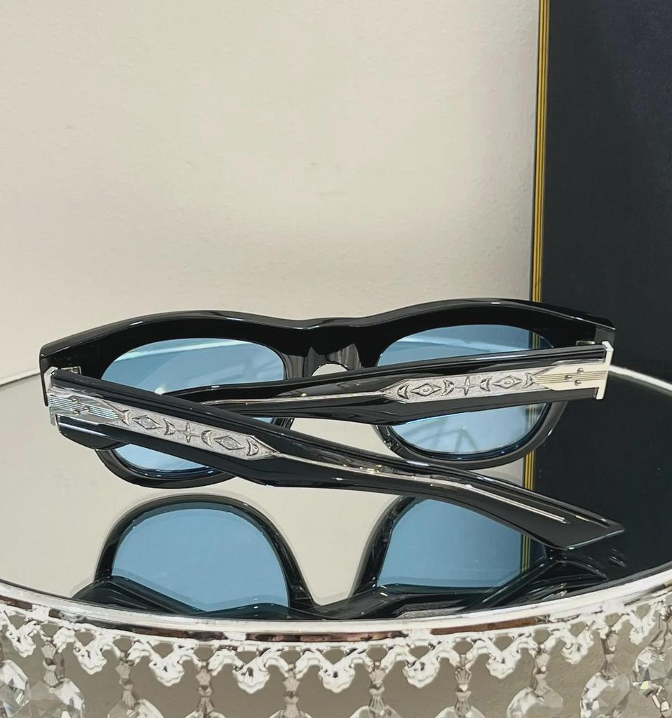 JMM Fashion High-End Круглые солнцезащитные очки ручной работы из ацетата класса люкс