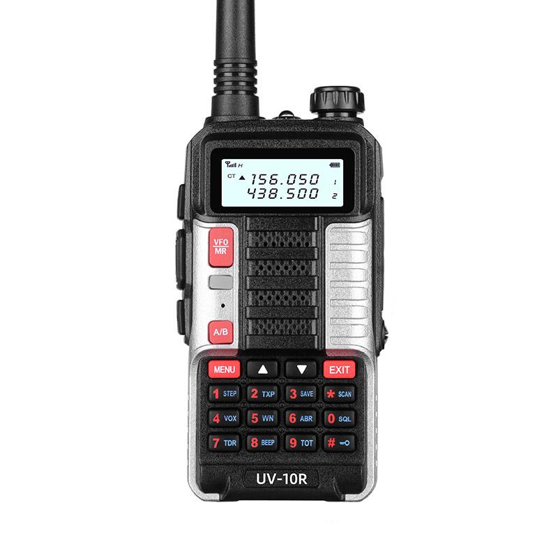 BAOFENG UV-10R Walkie Talkie 10W Dual Band Long Range Two Way Radio Support USB Cable Charging BF-UV10R Transceiver
