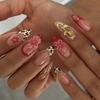 24Pcs Detachable False Nail Full Cover Nail Tips New Fake Nail  Women