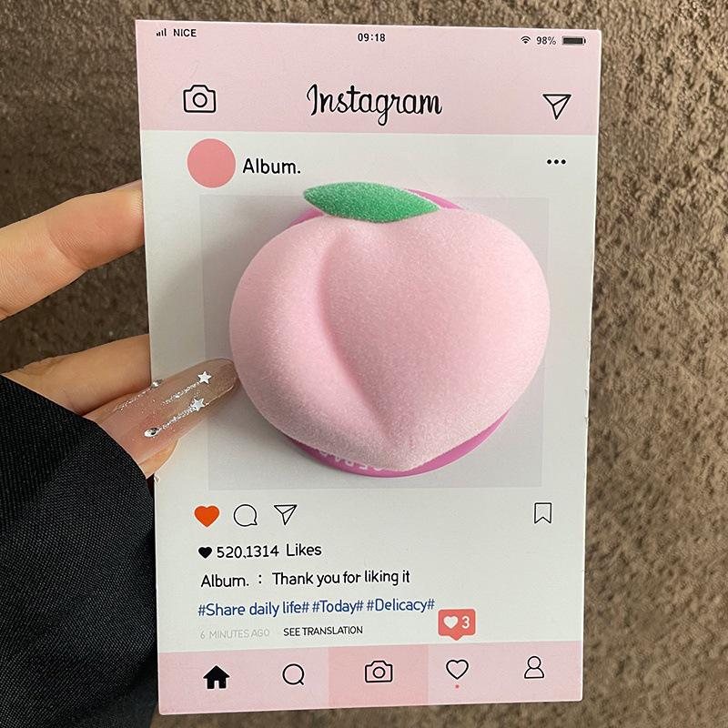 Совместимая с MagSafe Мультяшная кукла Плачущий котик с подушкой безопасности и магнитным настольным держателем