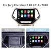 Android13 для Jeep Cherokee 5 KL 2014 - 2018 Мультимедиа Навигация GPS 4G WIFI Авто Радио Плеер Автомобильная Стереосистема Carplay Радио Экран