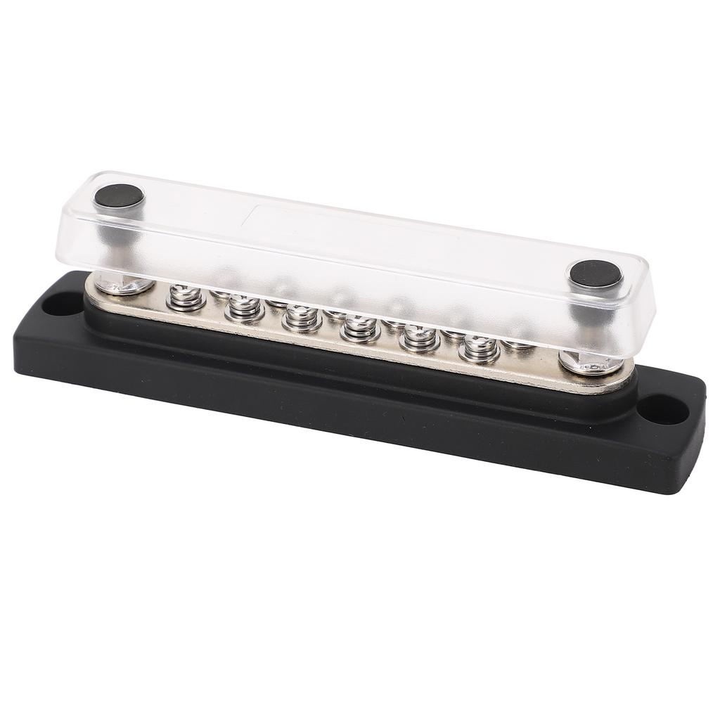 12 Point Power Distribution Block 2 X M6 Terminal Studs Terminal Bus Bar for RV Marine