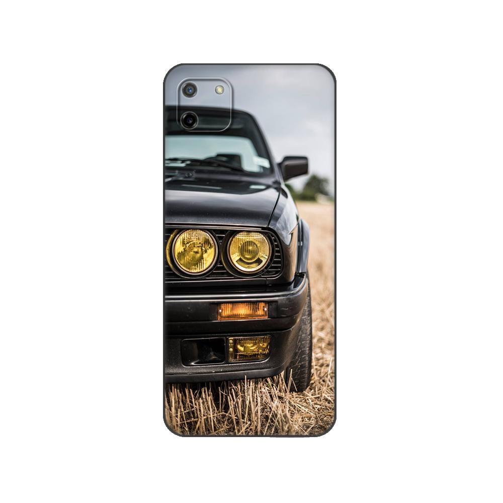 Черный чехол из ТПУ для OPPO Realme 8i C25 C25S C11 2020 2021 C20 C21 C21Y C25Y задняя крышка крутой дизайн спортивного автомобиля