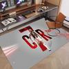 Custom Rug Cristiano Ronaldo Pattern Print Name Text Soft Non‑Slip Floor Carpet for Home Indoor Decoration
