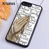 Krajews Bible Jesus Christian quotes Phone Case Cover For IPhone 18 17 Air 16 15 14 plus 11 12 13 pro max coque Fundas