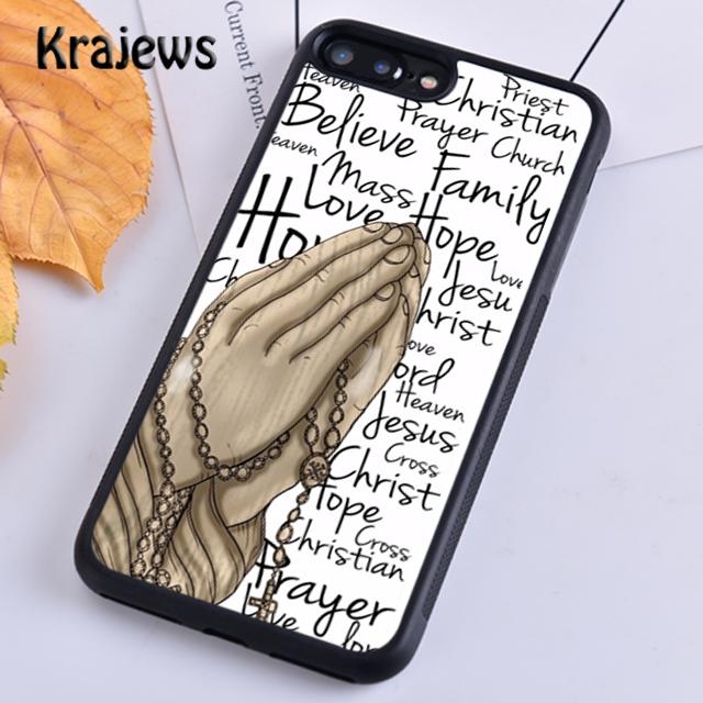 Krajews Bible Jesus Christian quotes Phone Case Cover For IPhone 18 17 Air 16 15 14 plus 11 12 13 pro max coque Fundas