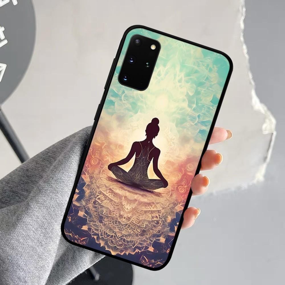 Чехол для телефона Йога для Samsung S 9 10 20 21 22 23 30 23 24 Plus Lite Ultra FE S10lite Fundas